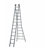 Dirks 2 delige opsteekladder 2x14 reform A-stand ongecoat